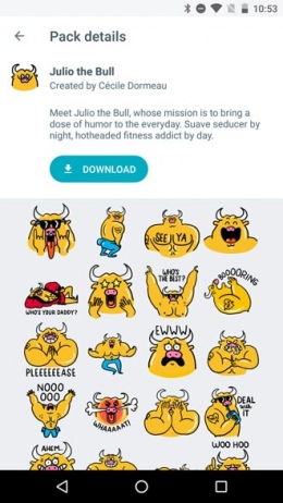 Google Allo Stickers