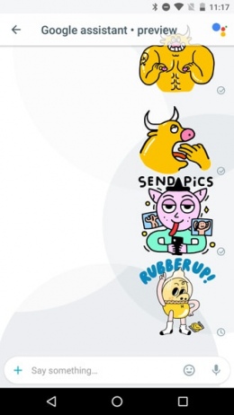 Google Allo Stickers