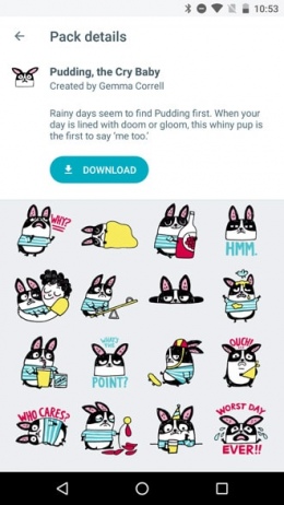 Google Allo Stickers