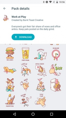 Google Allo Stickers