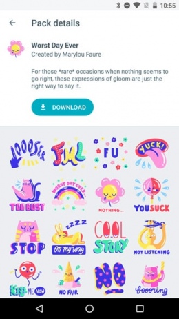 Google Allo Stickers