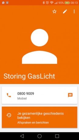 Google Contacten 1.5