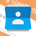 Google Contacten 1.5 app met labels en hamburger-menu (+ APK)