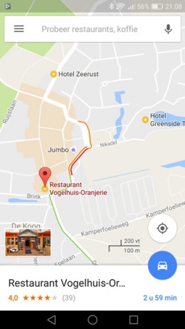 Google Maps lijsten