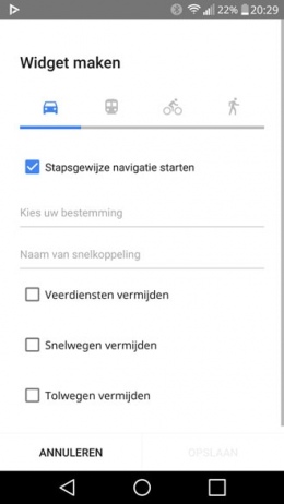 Google Maps Widget