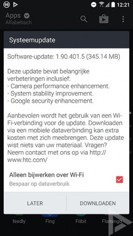 HTC 10 1.90.401.5 update