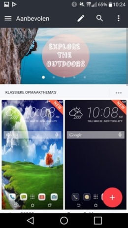 HTC Sense Home thema's