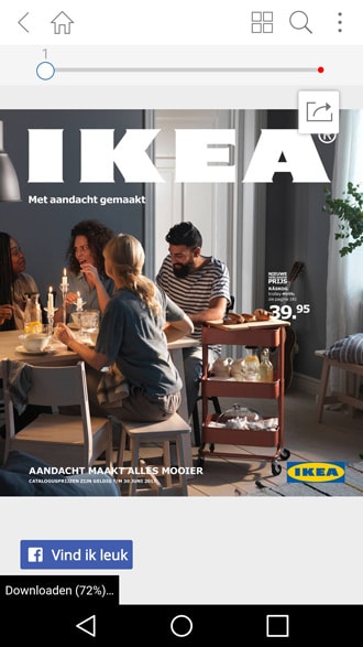 IKEA Catalogus app bijgewerkt voor 2017