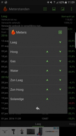 Meterstanden app