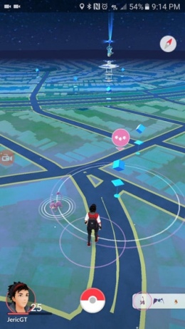 Pokemon Go nearby