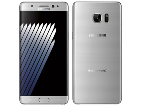 Samsung Galaxy Note 7 zilver