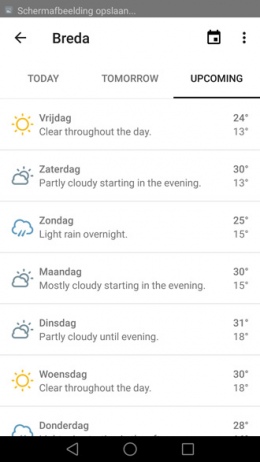 Forecast app