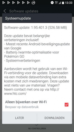 HTC 10 update 1.95.401.3