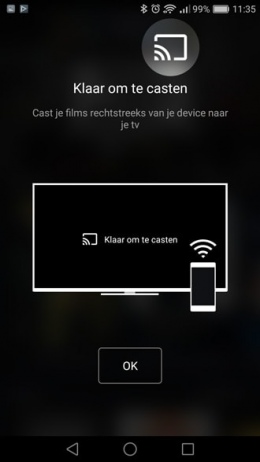 Pathé Thuis app Chromecast