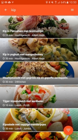 Top Recept app