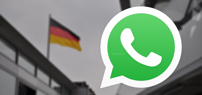 Duitsland treedt streng op tegen nieuwe voorwaarden WhatsApp