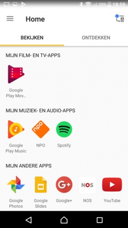 Google Home app