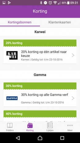 Reclamefolder app