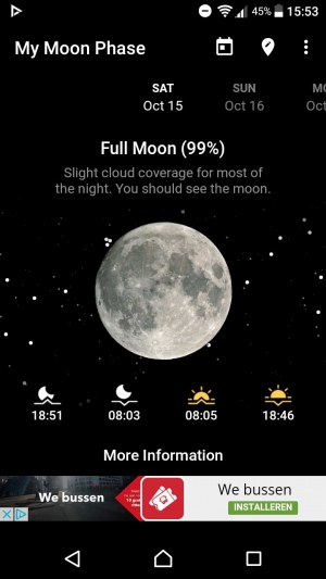 My Moon Phase app