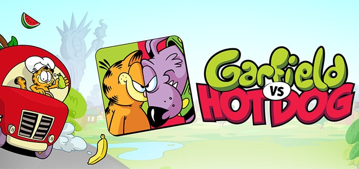 Garfield vs Hot Dog game wil kinderen gezonde levensstijl bijbrengen