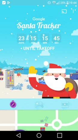 Google Santa Tracker 2016