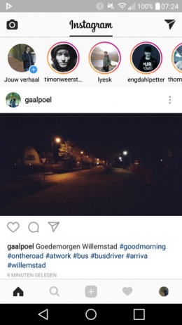 Instagram nieuw design