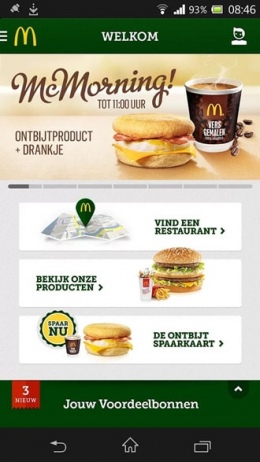 McDonald's app