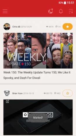 OnePlus Community app