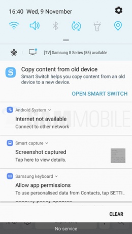 Samsung Grace UX Nougat