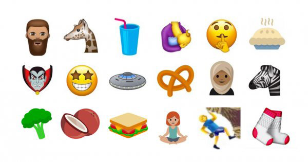 Unicode 10 emoji