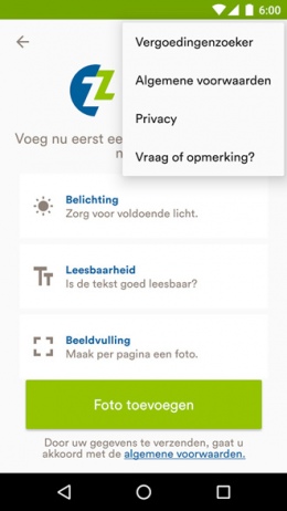 Zorg en Zekerheid app