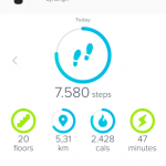 Fitbit pull-to-refresh