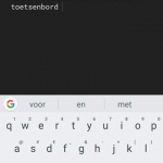 Gboard Google Toetsenbord