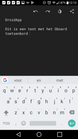 Gboard Google Toetsenbord