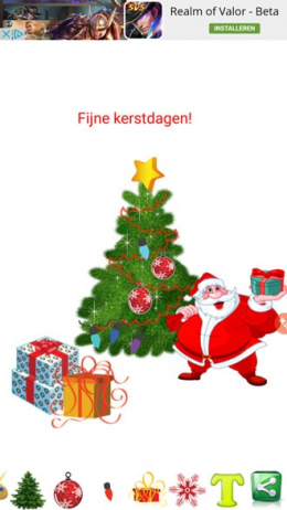 Kerstboom decoratie app