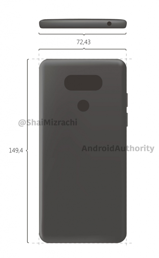 LG G6 render