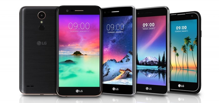 LG presenteert K-serie 2017 (K3, K4, K8 en K10) en nieuwe Stylus 3