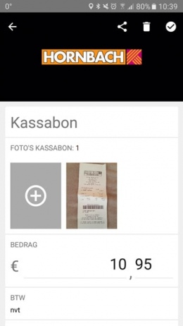 MijnKassabon app