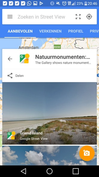 Natuurmonumenten Google Street View