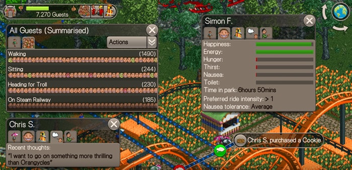 RollerCoaster Tycoon Android