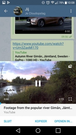 Telegram 3.15 Youtube