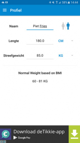 WeightFit