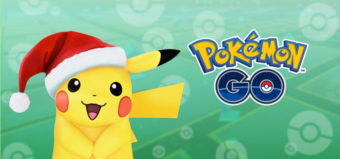 Pokémon Go kerst