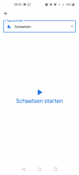 Google Fit schaatsen