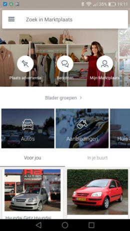 Marktplaats app