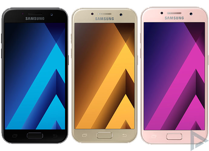 Samsung Galaxy A3 (2017) kleuren