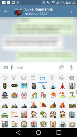 Telegram 3.16 emoji