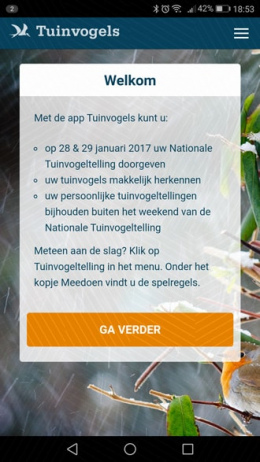 Tuinvogels app