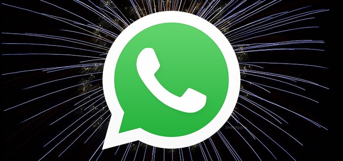 WhatsApp jaarwisseling