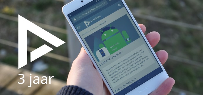 DroidApp 3 jaar